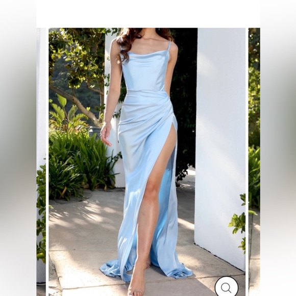 Dresses & Skirts - Light Blue Dress